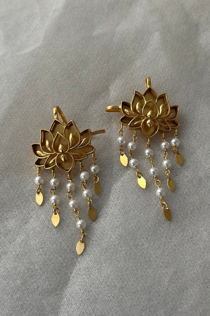 Padma Lotus Bugadi Earrings