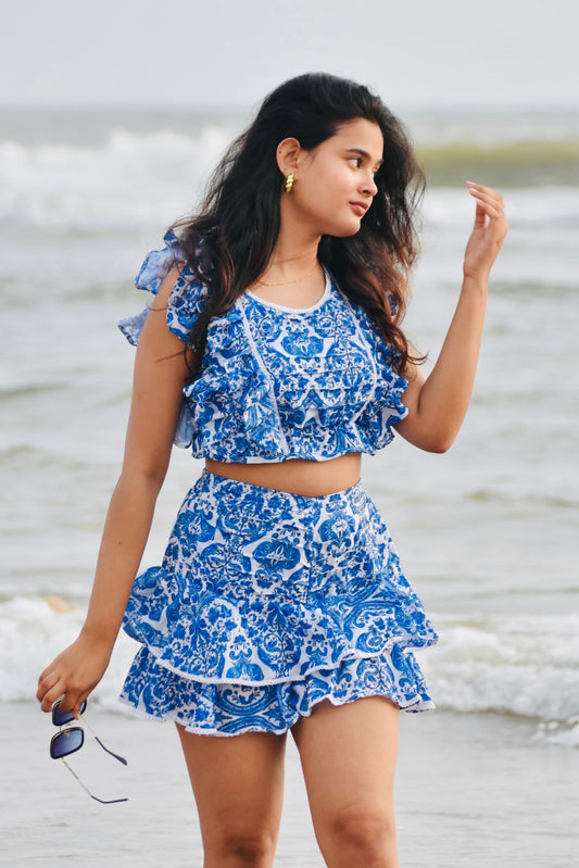 Moroccan Frill Co-ord Set
