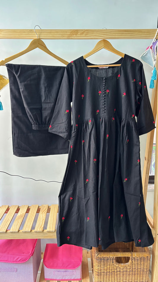 Gulab Embroidery Coord Set