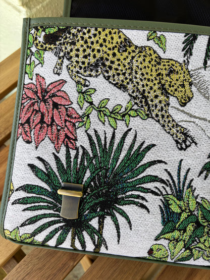 Savanna Luxe Handcrafted Saddle Bag
