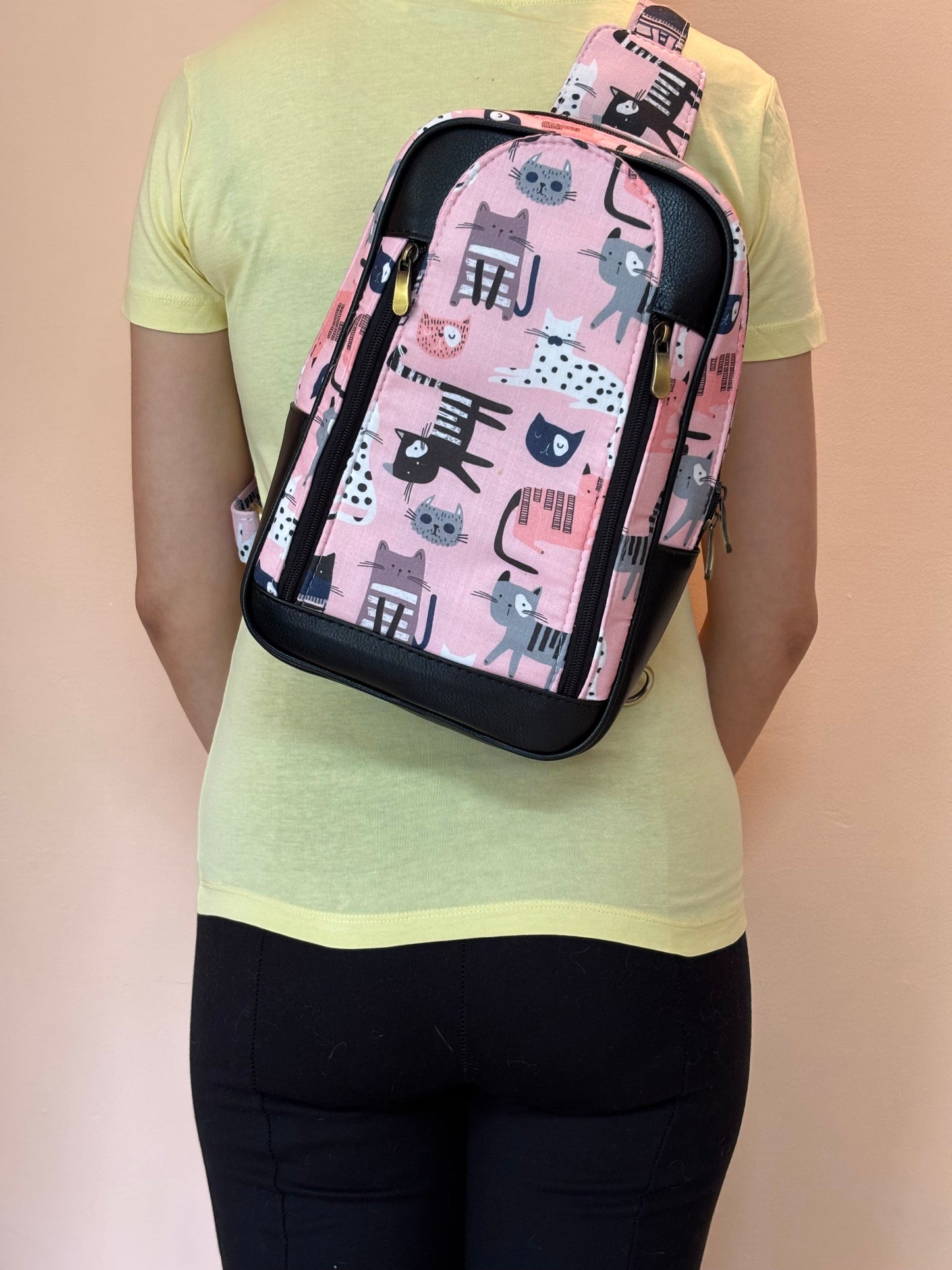 Meow Mix Handcrafted Backpack