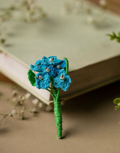 Handcrafted Popies Brooch
