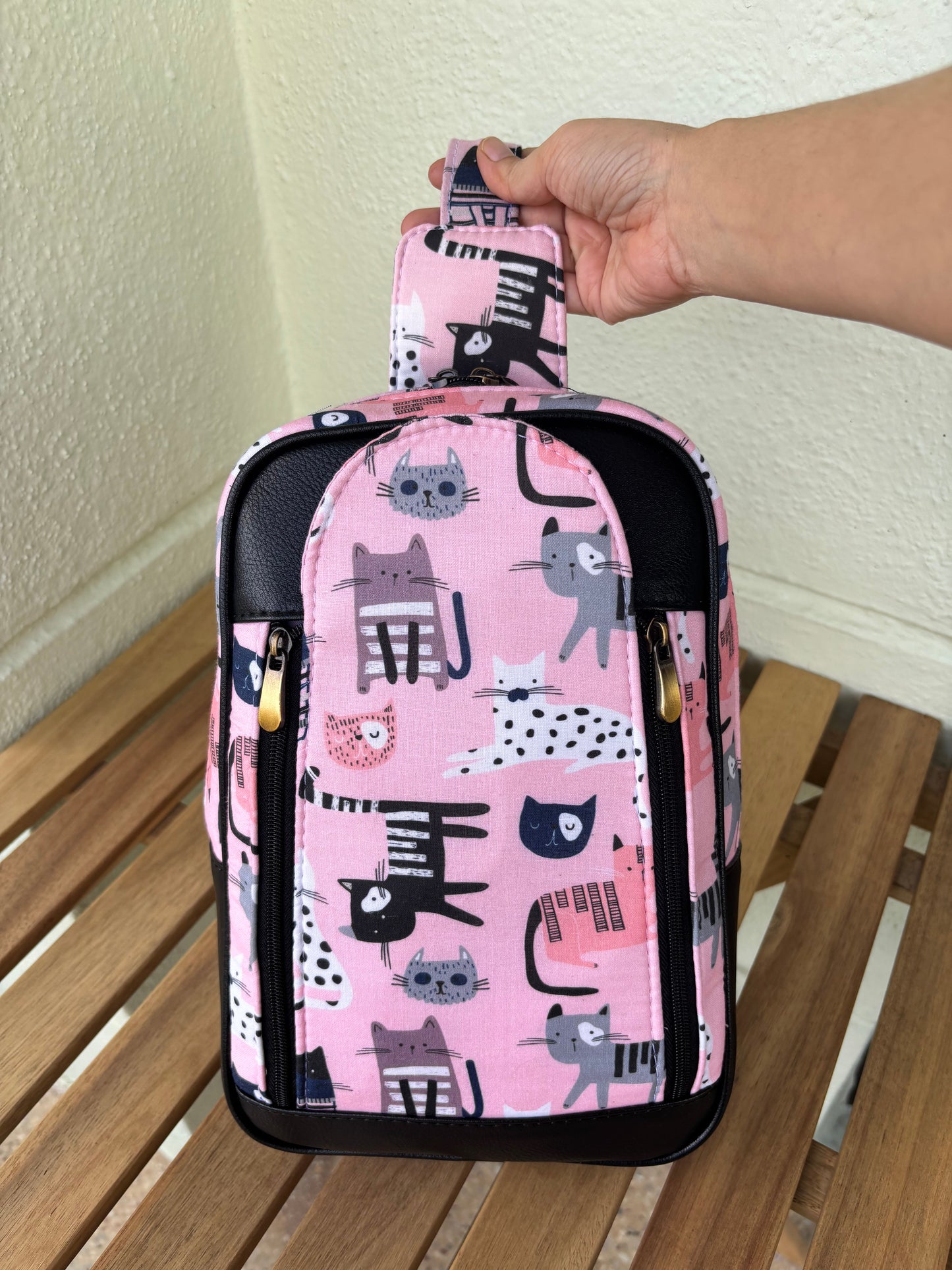 Meow Mix Handcrafted Backpack