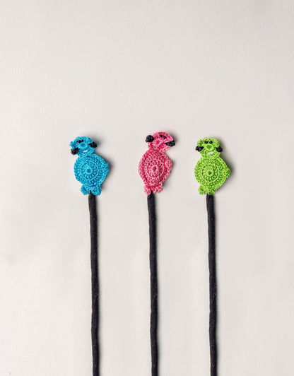 Set of 3 Handcrafted Cable Organizer - Cat