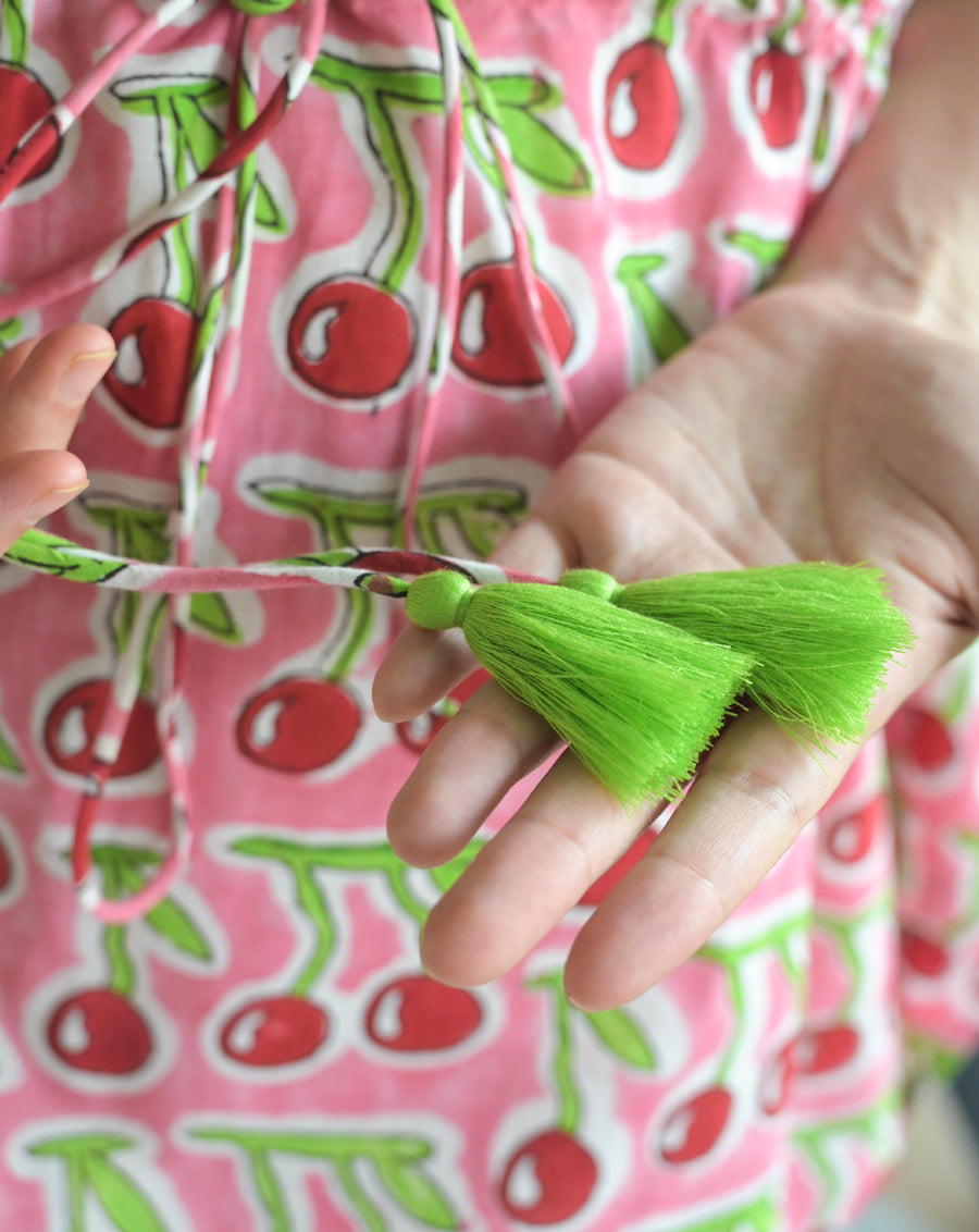 Cherries Chill Jams Cotton Co-ord Set