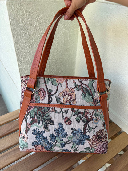 Vintage Bloom Handcrafted Tote