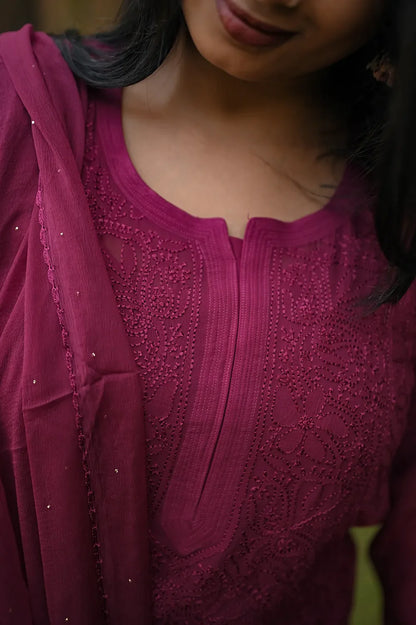 Viscose Plazo Set