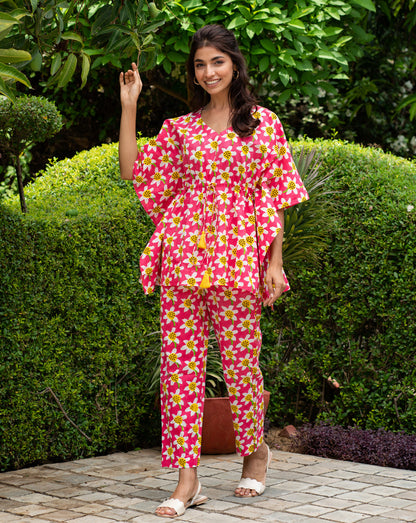 Daffodil Chill Jams Cotton Co-ord Set
