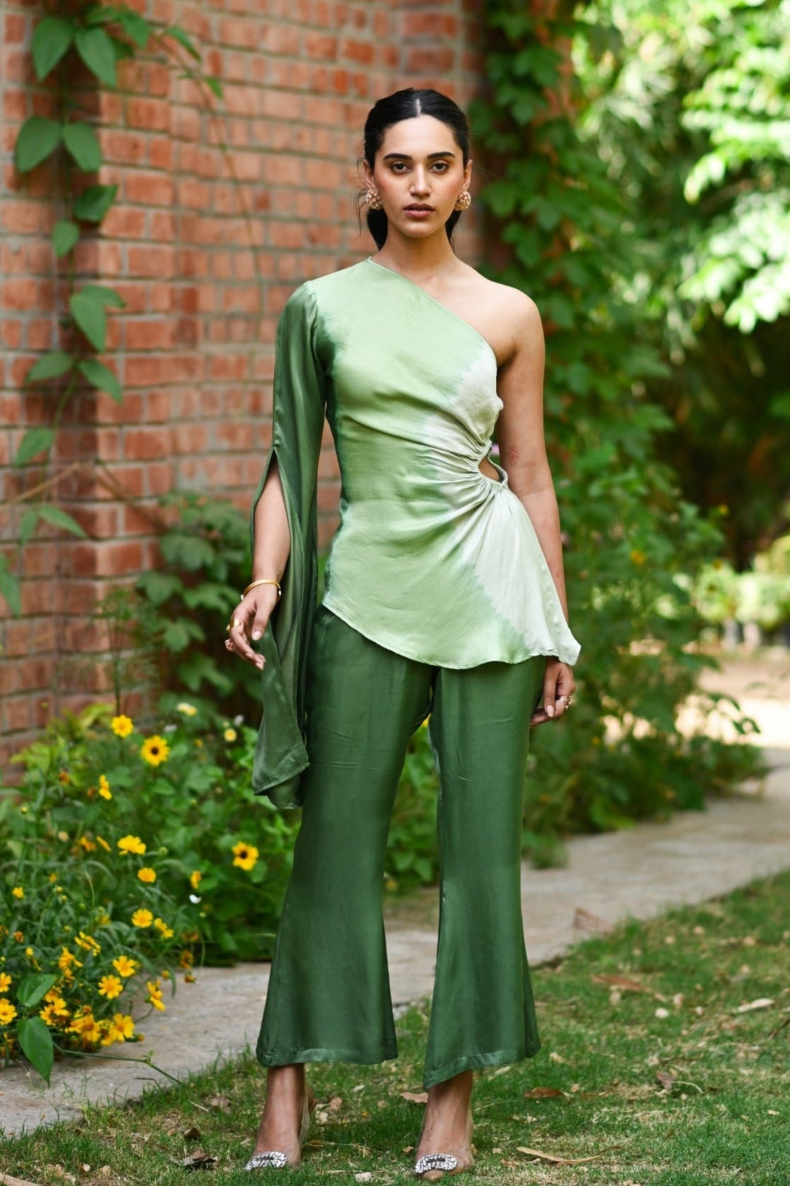 Ela Bell-bottom Co-ord Set