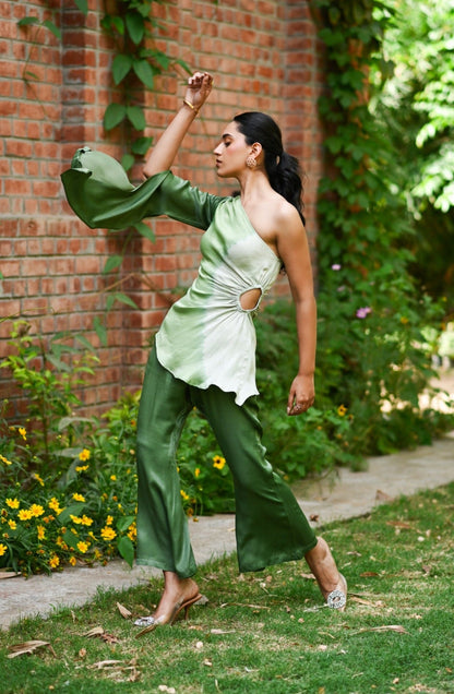 Ela Bell-bottom Co-ord Set