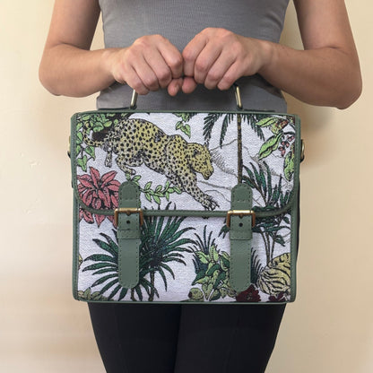 Savanna Luxe Handcrafted Saddle Bag