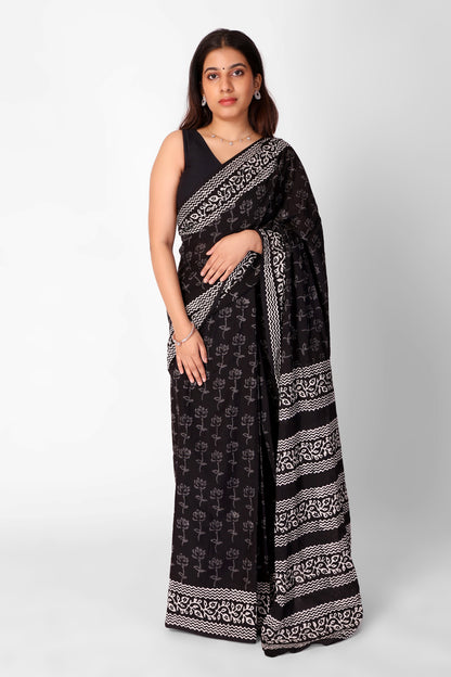Lichfield Angel Mul Cotton Pocket Saree