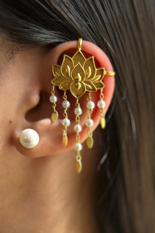 Padma Lotus Bugadi Earrings