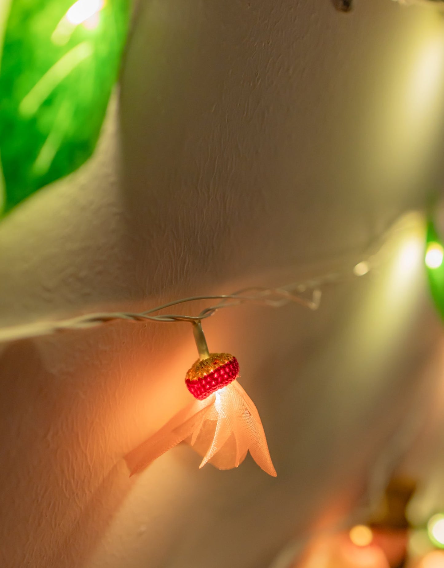 Radiant Florals - Crocheted String Lights