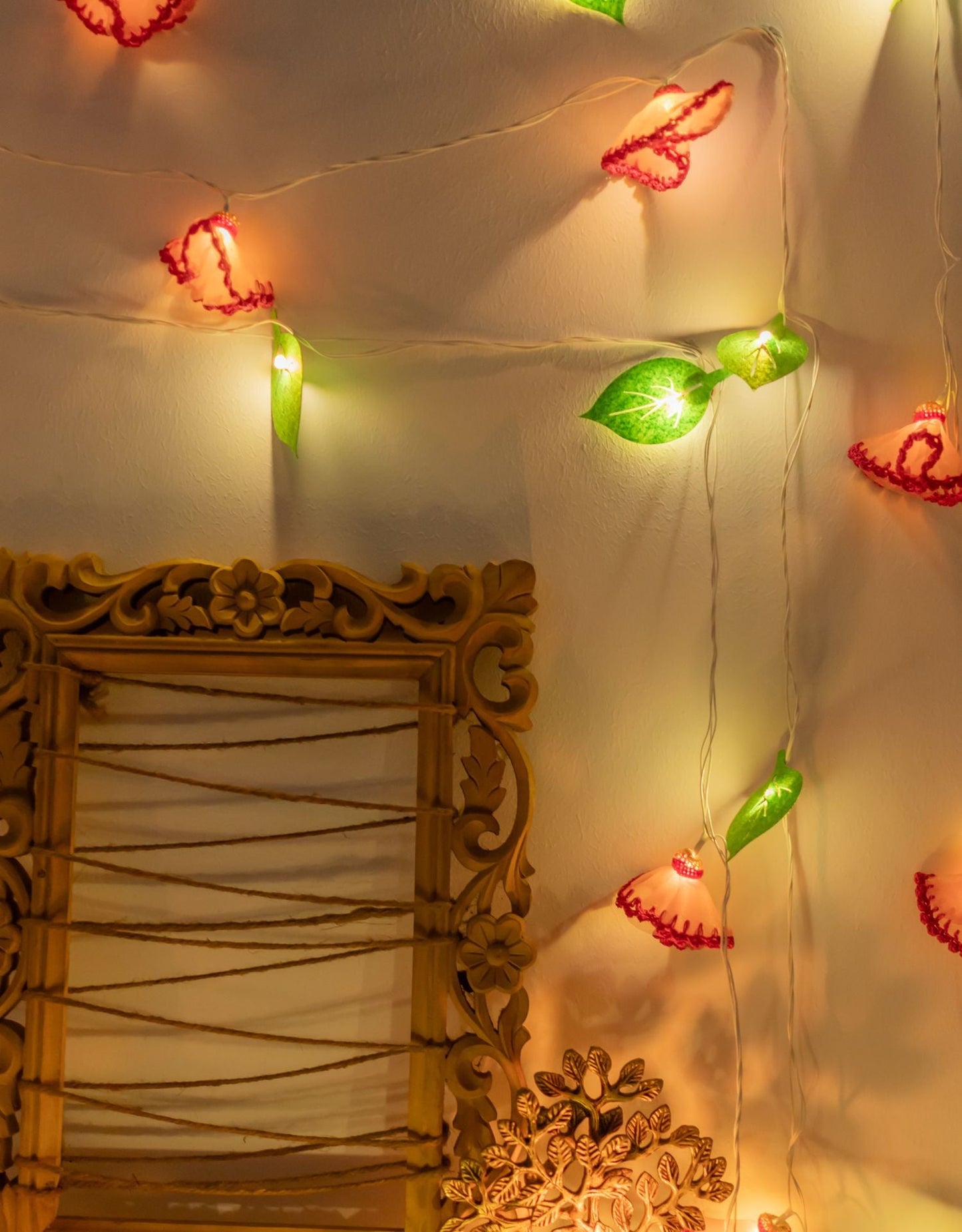 Meadow Florals - Crocheted String Lights