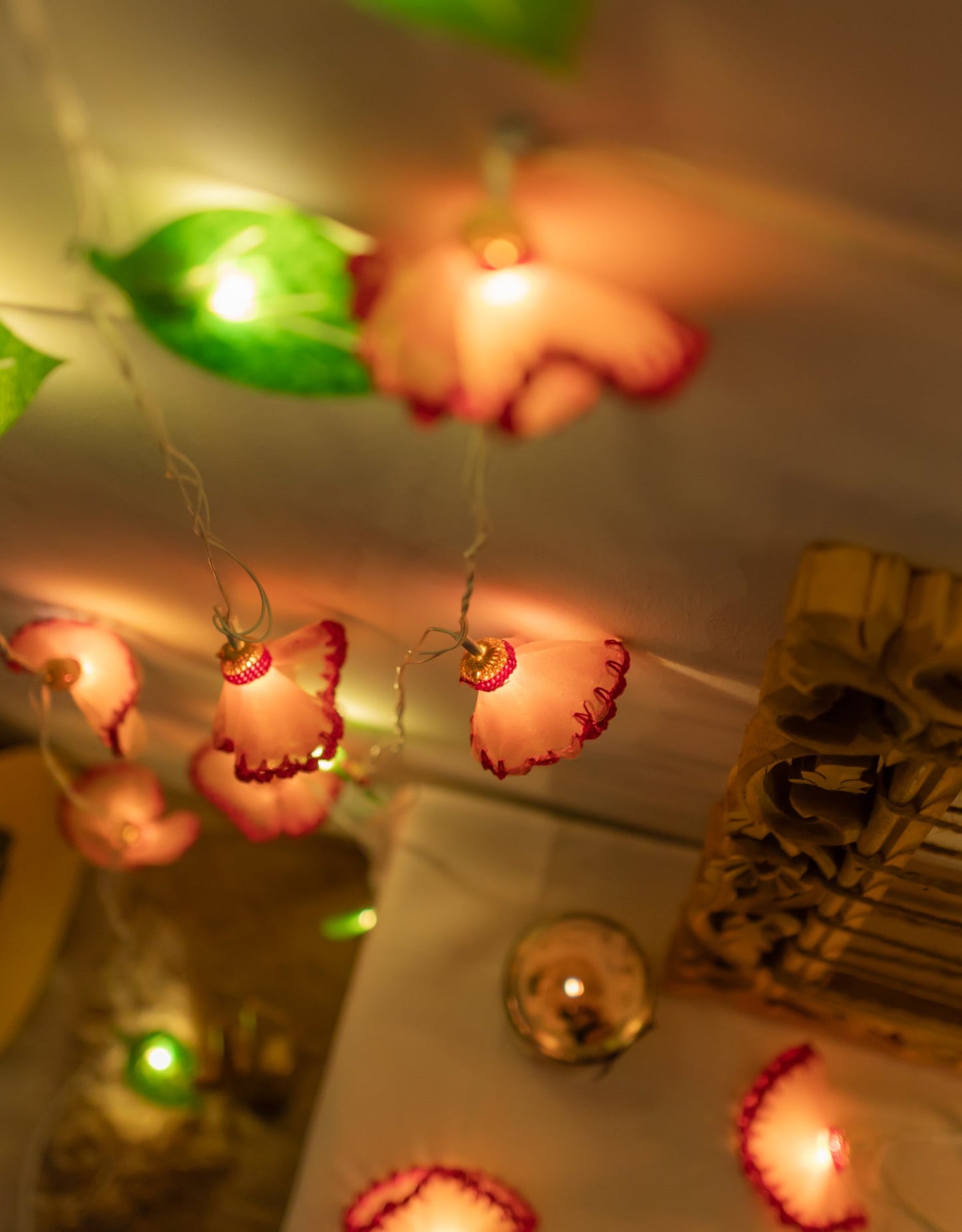 Meadow Florals - Crocheted String Lights