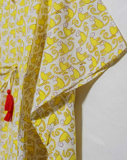 Jahnvi Funky Monkey Chill Jams Cotton Co-ord Set