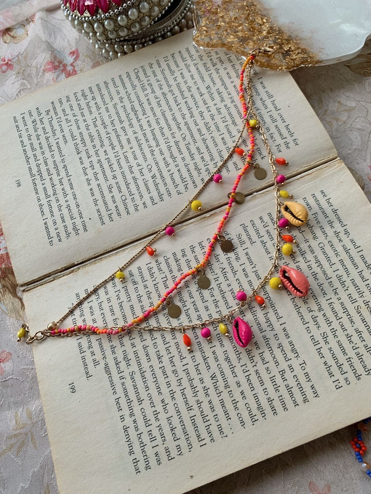 Bohemian Mermaid Shell Handcrafted Anklet