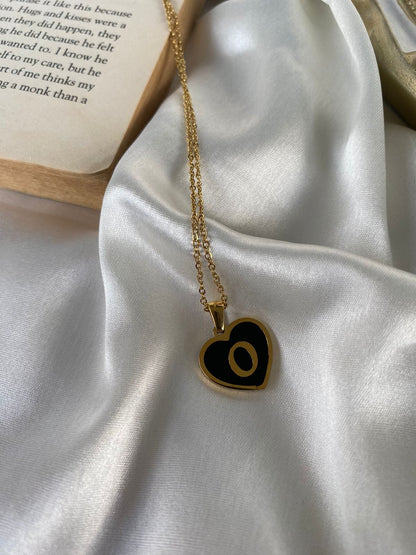 Engrave Delights Heart Neckchains (A-Z)