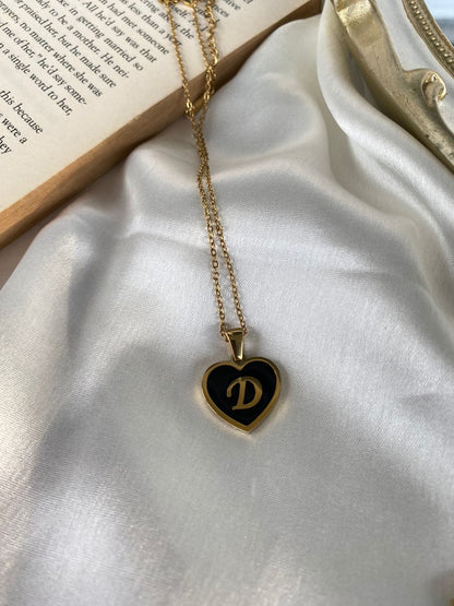 Engrave Delights Heart Neckchains (A-Z)