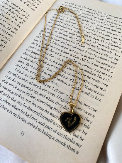 Engrave Delights Heart Neckchains (A-Z)
