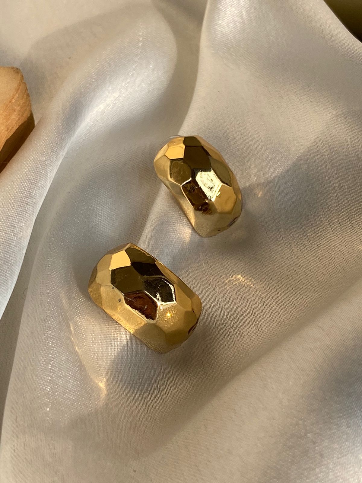 Edgy Gold Earrings