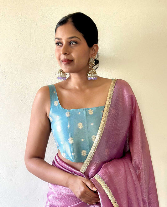 Nila Brocade Silk Corset