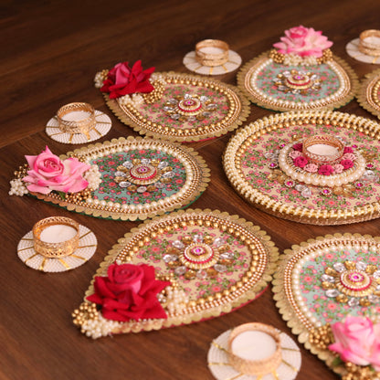 8 Leaf Festive Rangoli