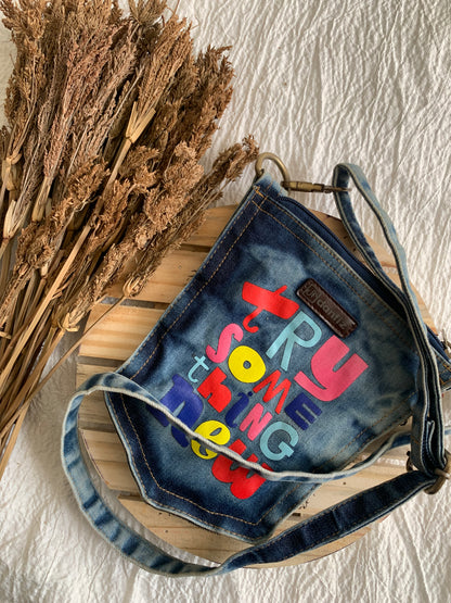 Denim Pocket Sling