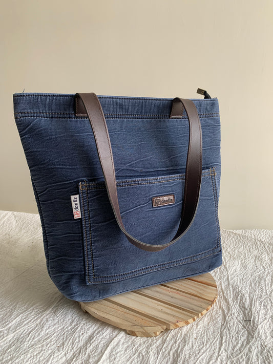 Everyday Denim Tote