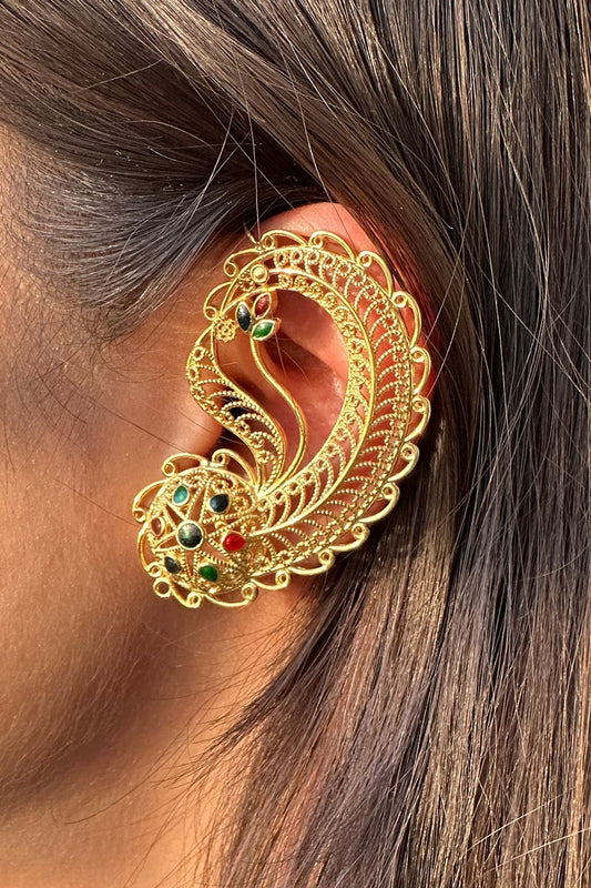 Begum Ethnic Earcuff Pair