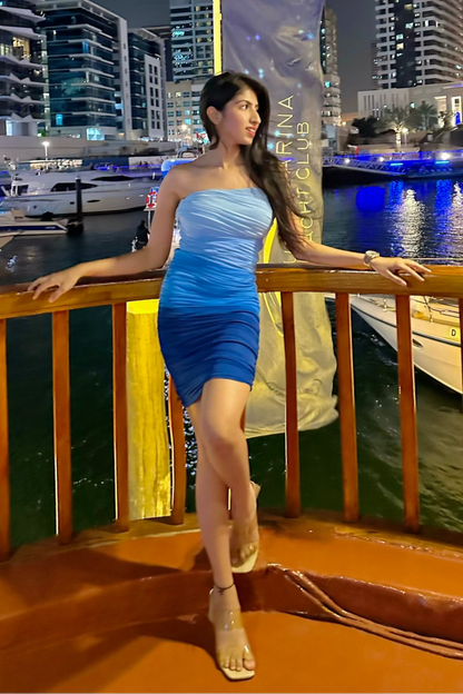 Blue Ombre Dress