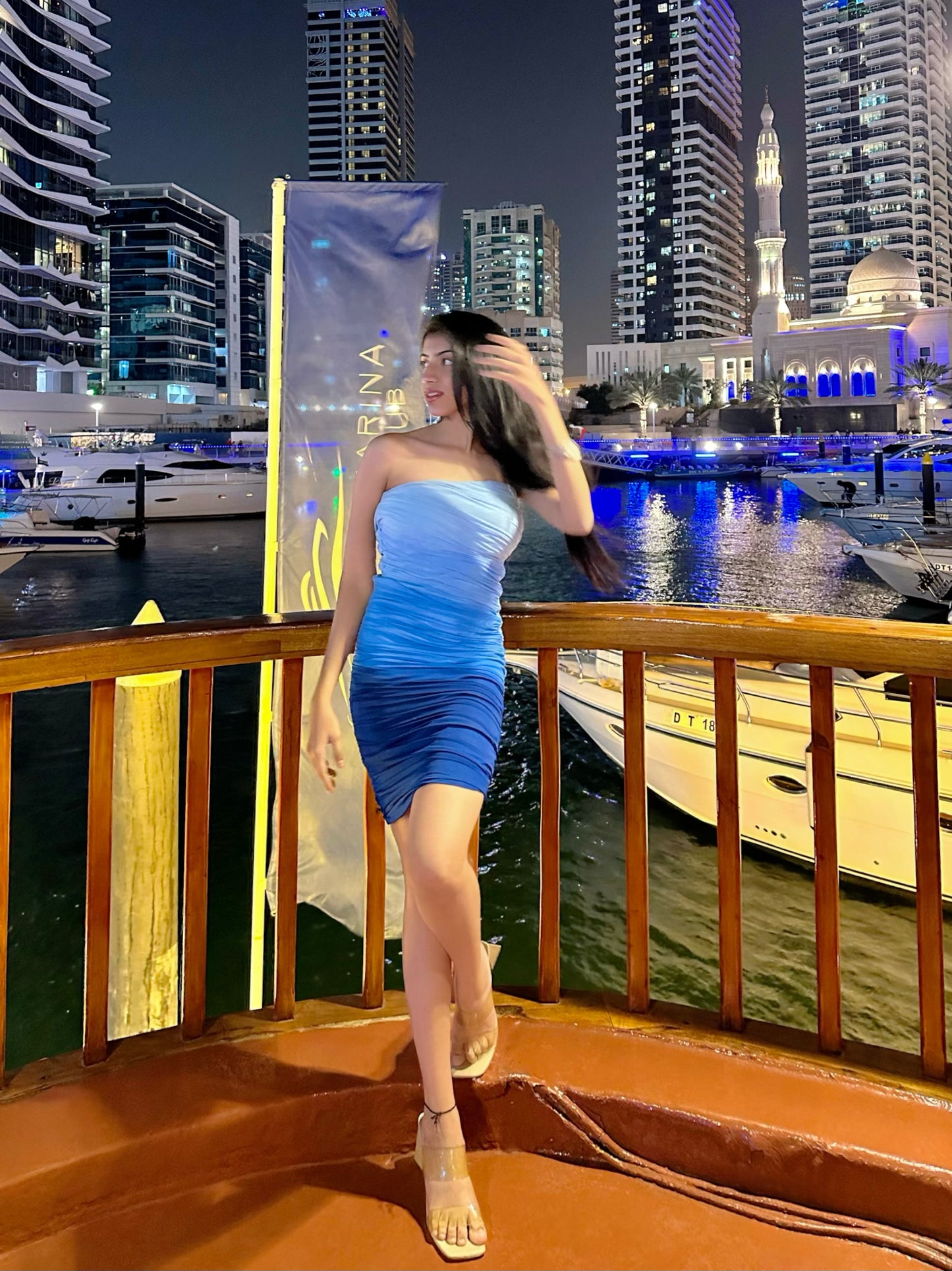 Blue Ombre Dress