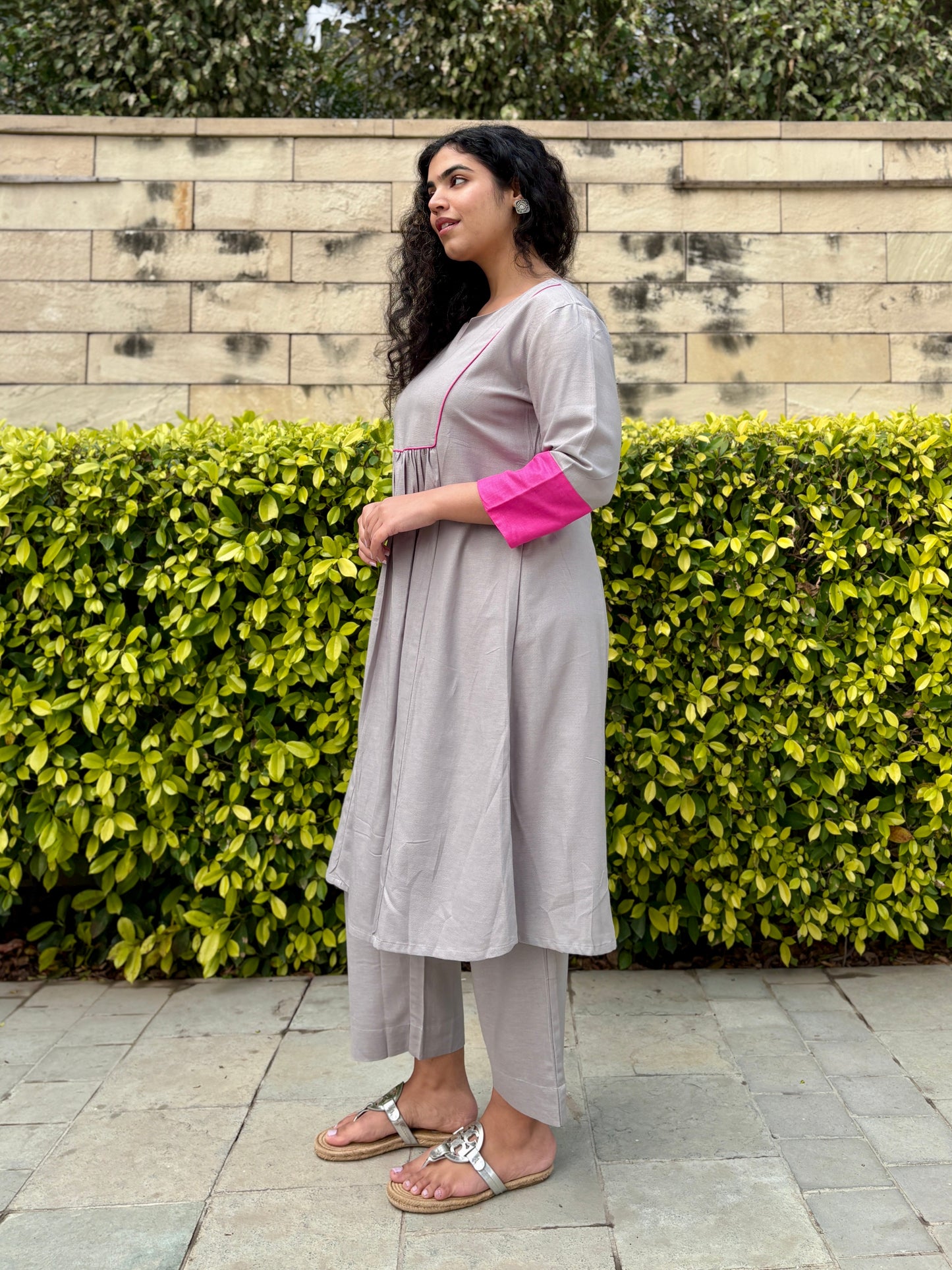 Zoya A-line Kurta Set