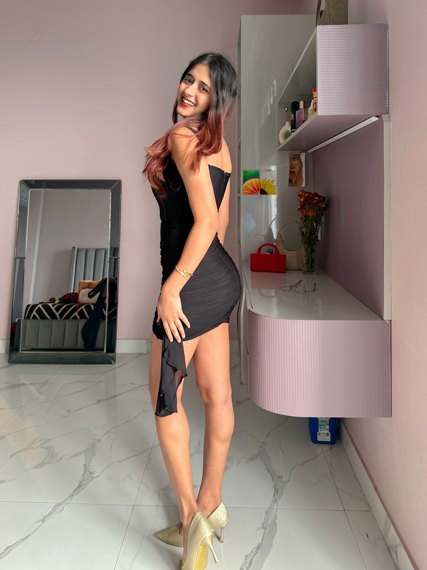 Black Revenge Corset Dress