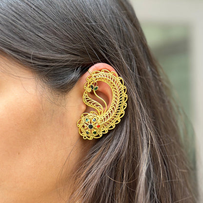 Begum Ethnic Earcuff Pair