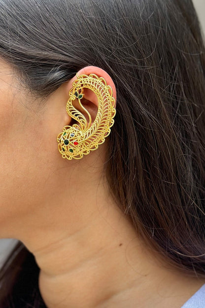 Begum Ethnic Earcuff Pair