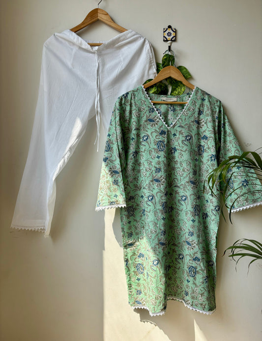 Cambric Set- Grey Blue Forest