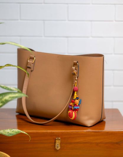 Boho Bag - Handcrafted Heart Charm