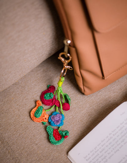 Boho Bag Charm Handcrafted - Chirpy Chidiya