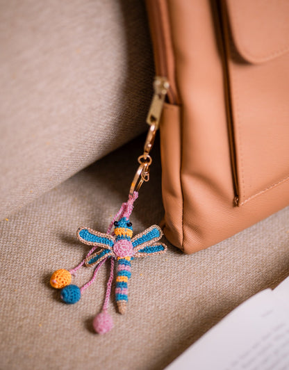 Boho Bag Charm - Handcrafted Titli