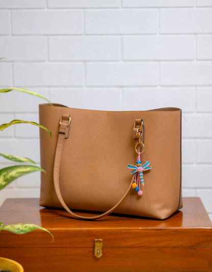 Boho Bag Charm - Handcrafted Titli