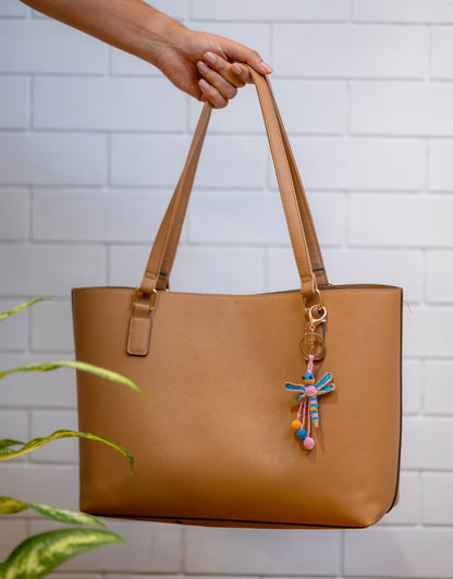 Boho Bag Charm - Handcrafted Titli