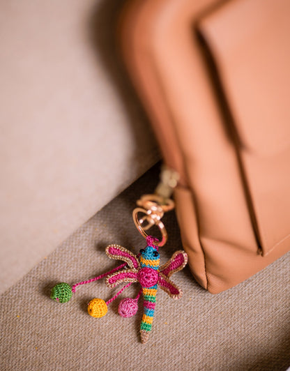 Boho Bag Charm - Handcrafted Titli