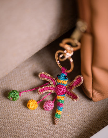 Boho Bag Charm - Handcrafted Titli