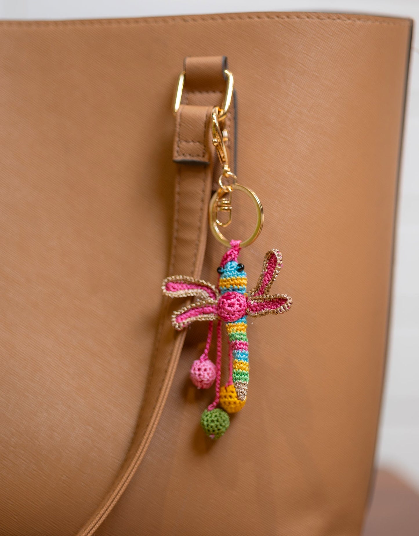 Boho Bag Charm - Handcrafted Titli