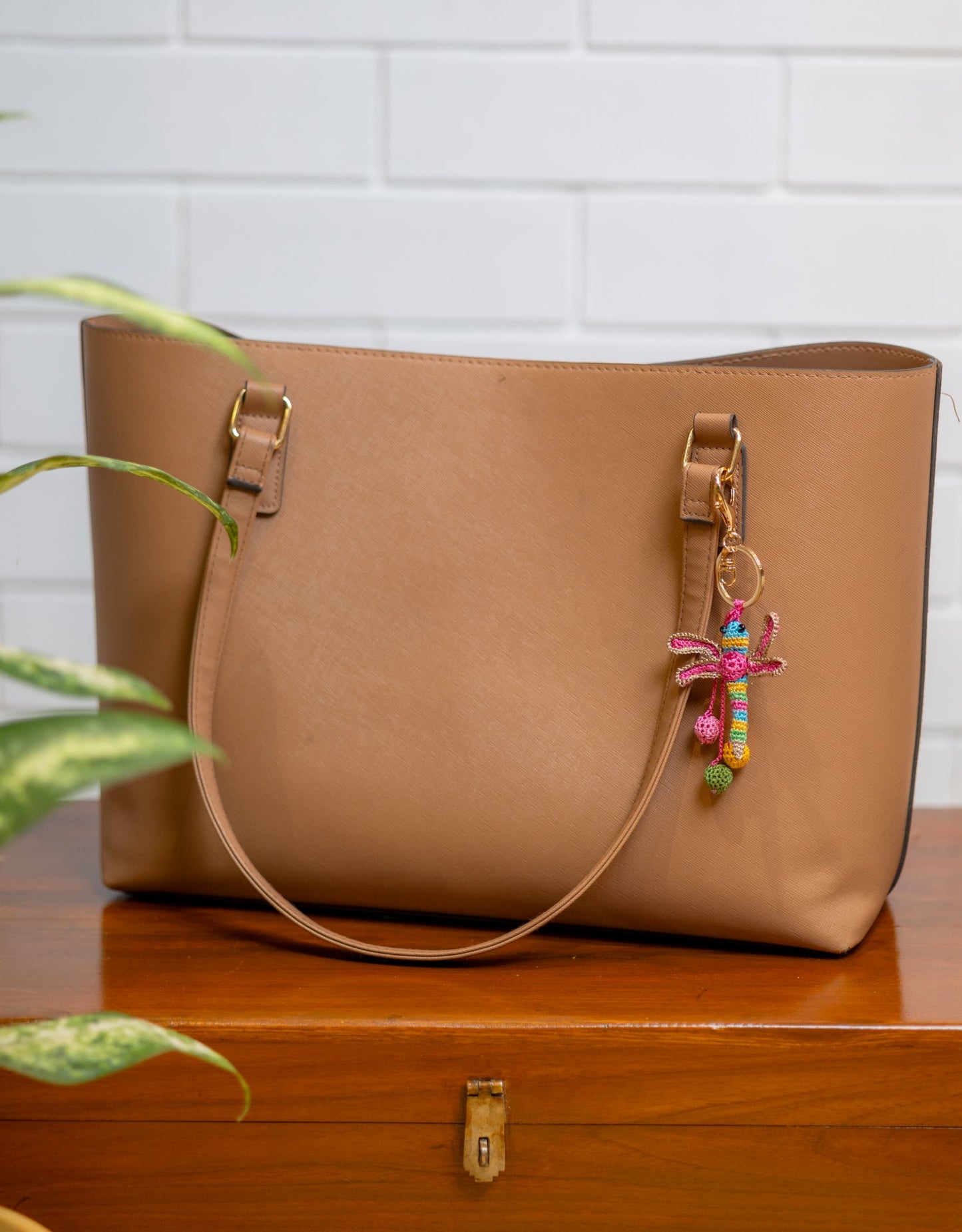 Boho Bag Charm - Handcrafted Titli