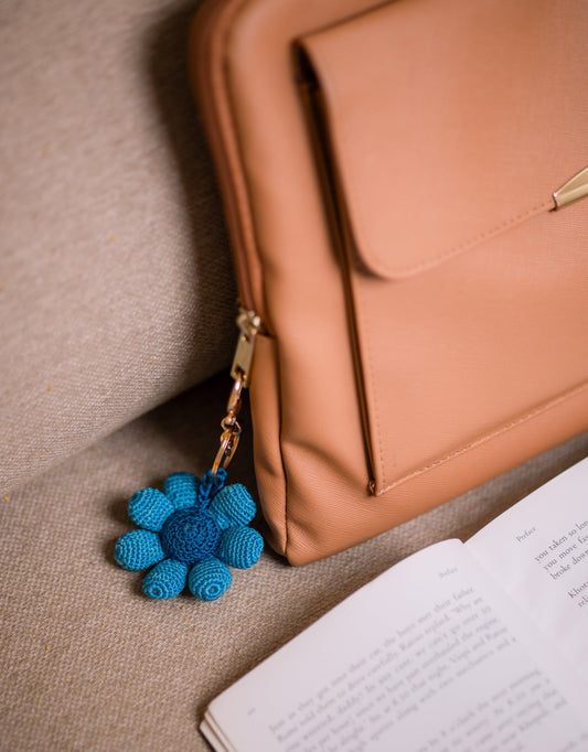 Boho Bag Charm - Neela Phool