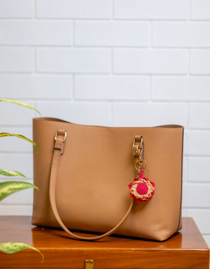 Boho Bag Charm - Khushaal Dahelia