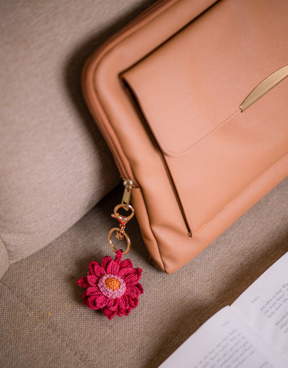 Boho Bag Charm - Gullabi Daisy